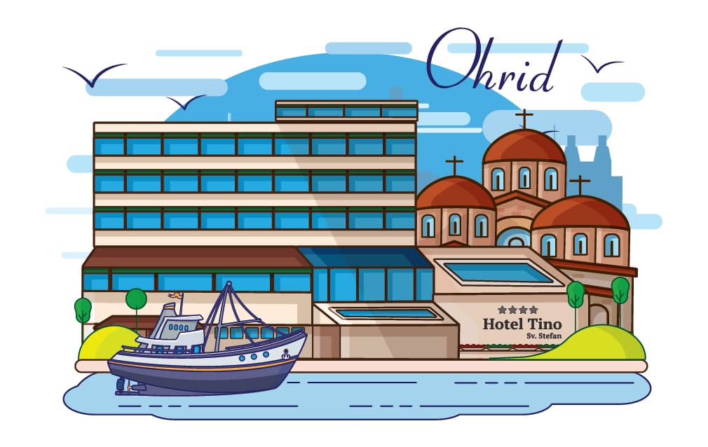 Hotel Tino custom Gulli magnet